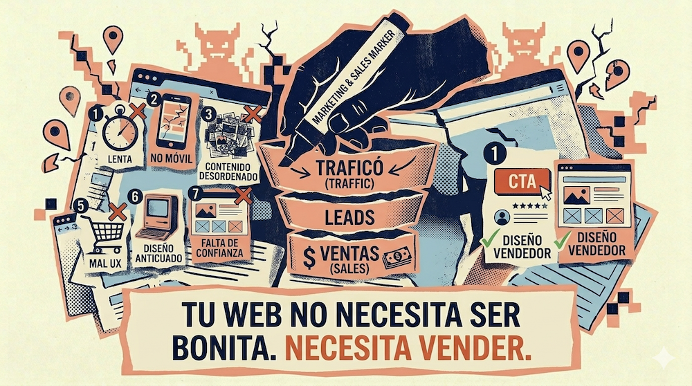 Diseño de una web profesional orientada a conseguir clientes